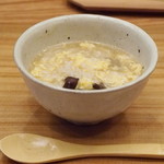 柚木元 - 仕上げに熊茸雑炊です