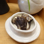 柚木元 - あんず茸のくるみ入り白和え（ソースが絶品）