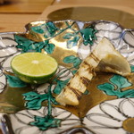 柚木元 - スダチと塩で食べます