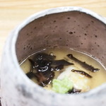 柚木元 - 鰻と香茸の茶碗蒸し