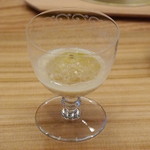 柚木元 - イチジクの味噌ソース