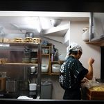 烈志笑魚油 麺香房 三く - 店・店内の一例 2017年10月