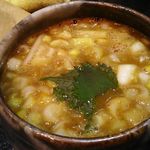 烈志笑魚油 麺香房 三く - つけ麺・つけ全粒粉 (並) 単品 830円 2017年10月