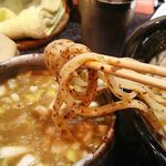 烈志笑魚油 麺香房 三く - つけ麺・つけ全粒粉 (並) 単品 830円 2017年10月