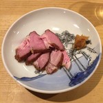 日本酒餐昧うつつよ - ローストポーク（いちじく味噌で）