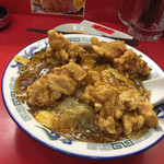 大阪王将 - 天カラ丼