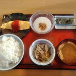 盛岡月が丘食堂 - 朝食セット（４００円）