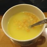 麦とろガーデン - コーンスープ