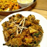 本格インドカレーの館 スパイス - アルゴビ=じゃがいもとカリフラワー