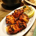 本格インドカレーの館 スパイス - チキンティカ　このボリュームで550円♬