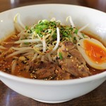 よしもと食堂 - 胡麻辛味噌そば