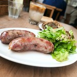 まちのパーラー - サルシッチャセット