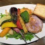 クレバーカフェ - サラダプレート　引き