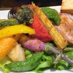 クレバーカフェ - サラダプレート　アップ