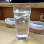 家庭料理 小川 - 芋水割り