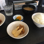 Yabuta san - 定食の基本サイド