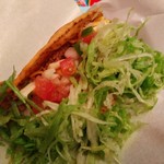 ラ セスタ - タコス　１P(チョリソ)　500円　