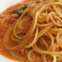 トラットリア グランボッカ - ズワイ蟹と渡り蟹のトマトソーススパゲティ