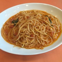 トラットリア グランボッカ - ズワイ蟹と渡り蟹のトマトソーススパゲティ