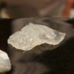 日本橋蛎殻町 すぎた - カワハギ　肝と醤油で