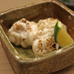 日本橋蛎殻町 すぎた - 鱈の白子焼き