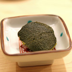 日本橋蛎殻町 すぎた - 鮑の肝の味噌漬け