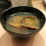 日本橋蛎殻町 すぎた - アサリの味噌汁