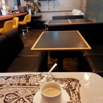 酒珈キッチン タイム - ピタサンドにセットのドリンク（コーヒー）