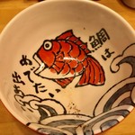 ラーメンを完食するとめでたい鯛に出会えます