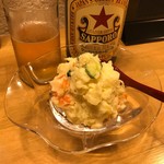 手作りのポテトサラダは優しい味