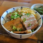 沖縄料理　ちゃんぷるーダイニング　あしび - ラフティー丼