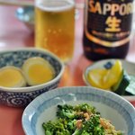 中華料理 七面鳥 - 七面鳥セットはビールのアテにサイコーです