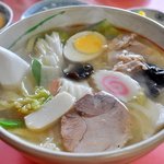 中華料理 七面鳥 - 五目そば（650円）