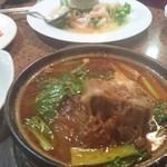 天然居 - 羊の膝？を煮込んだもの