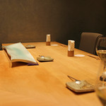 三谷 - カウンターが新しくなりました