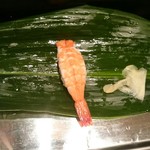 和田鮨 - 蒸しえび