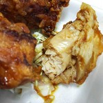 牛島商店 - 醤油をかけて 美味しくいただきました