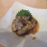 蕎麦しおさい - 「カキのしぐれ煮」