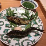 くろぎ - 鮎と蓼酢
