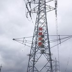 ごーいちまる - お店のすぐ近くに鉄塔があります(2017.10.07)