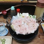 豊田屋 - 白子鍋　1