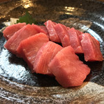 よねさん - 2017.10.06. 鮪刺し（松前）