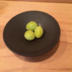 鮨 太一 - お通し　銀杏