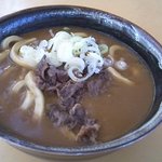 道の駅 富士吉田 軽食コーナー  - カレーうどん　４５０円