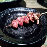 焼鳥どん 駒込店 - ハツ（80円）