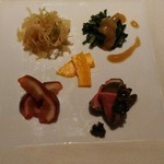 メゾン・ド・ユーロン - 季節を彩る前菜の盛り合わせ