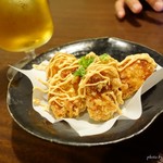 Sakana No Baba - 2017年9月　鶏の唐揚げ明太マヨ【500円】