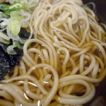 蕎麦丸 - かけそば接写。