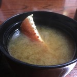 札幌かに本家  - かに汁