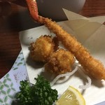 札幌かに本家  - ズワイフライとタラバの一口フライ